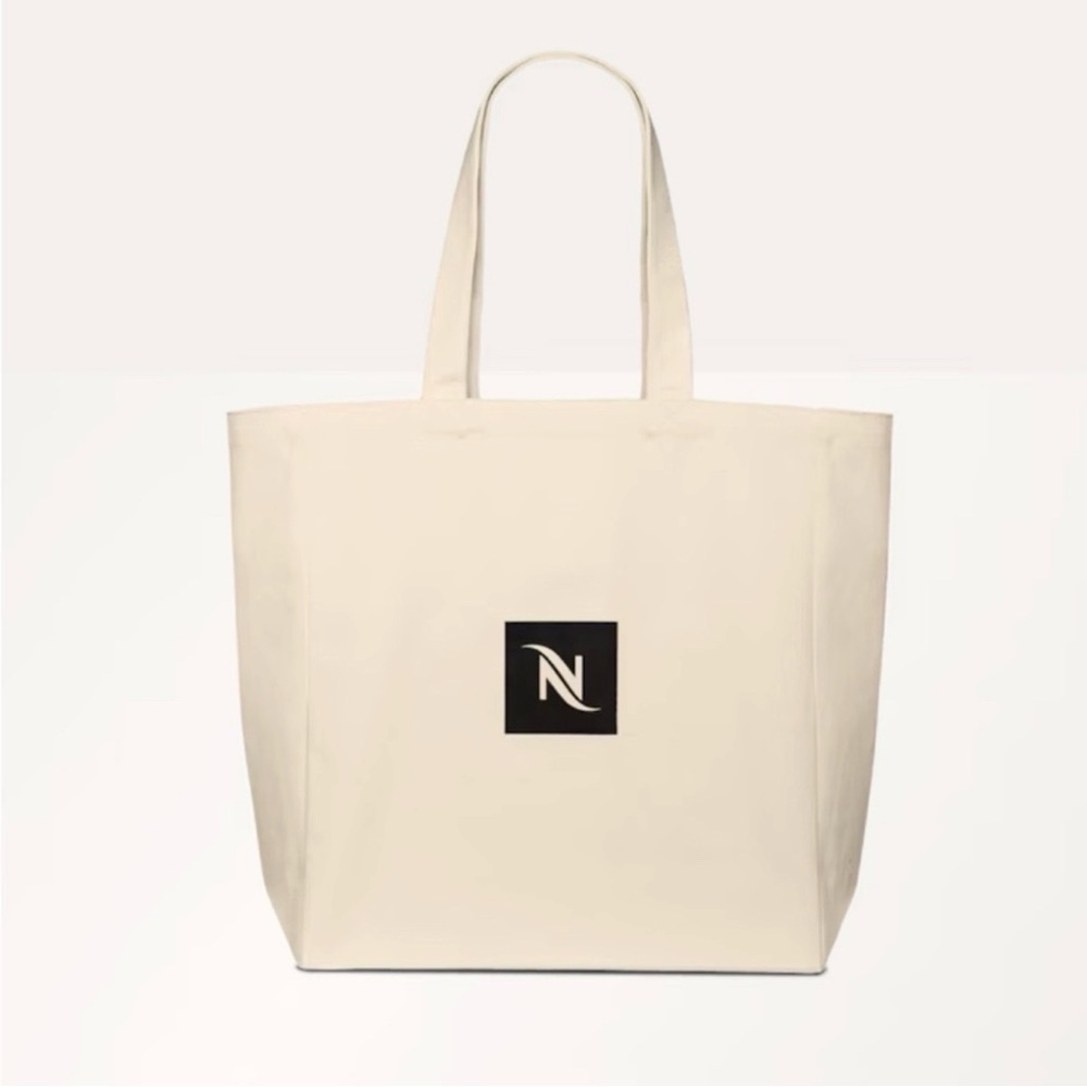 Nespresso Upcycled Canvas Tote Bag, Beige